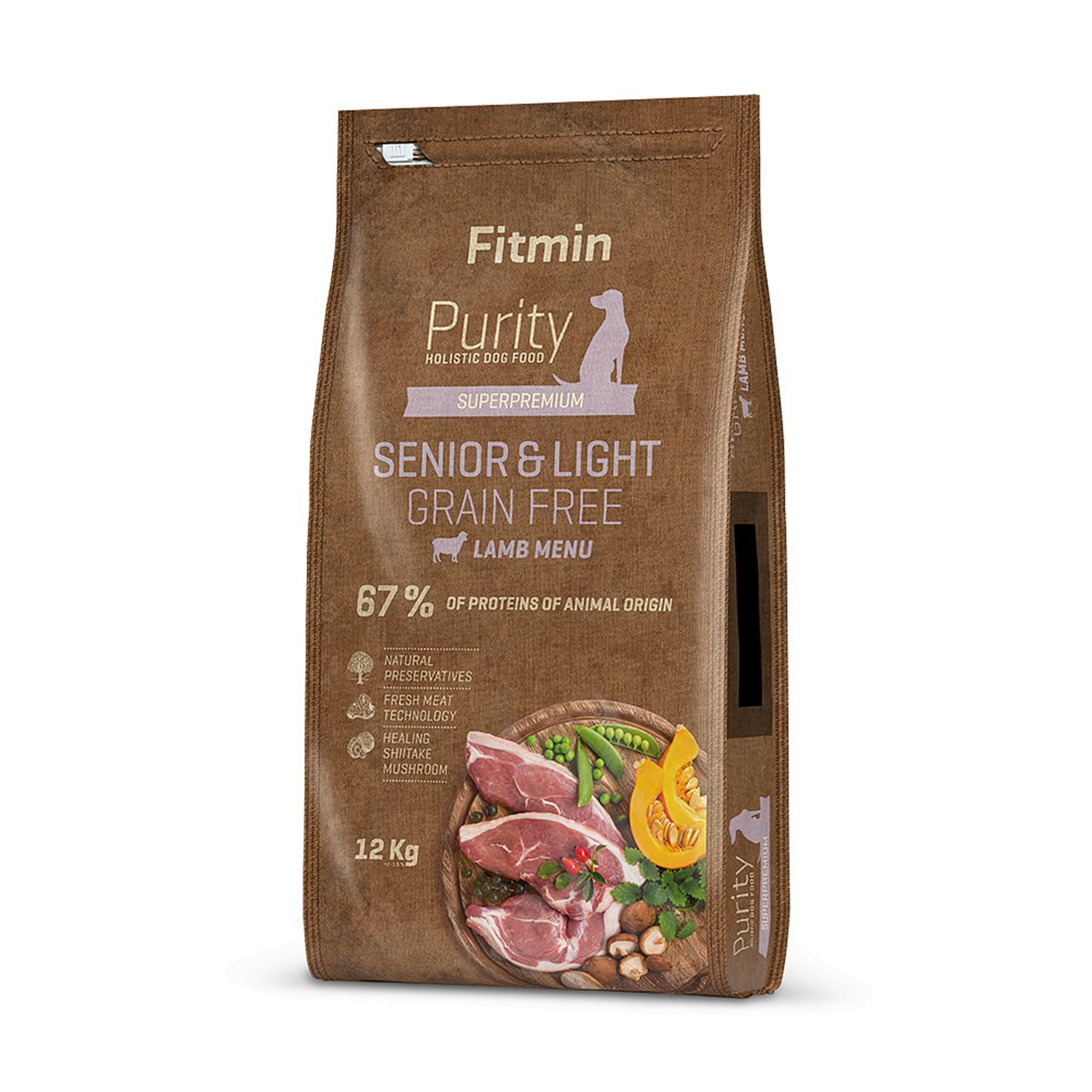 Fitmin dog Purity Grain Free Senior&Light Lamb