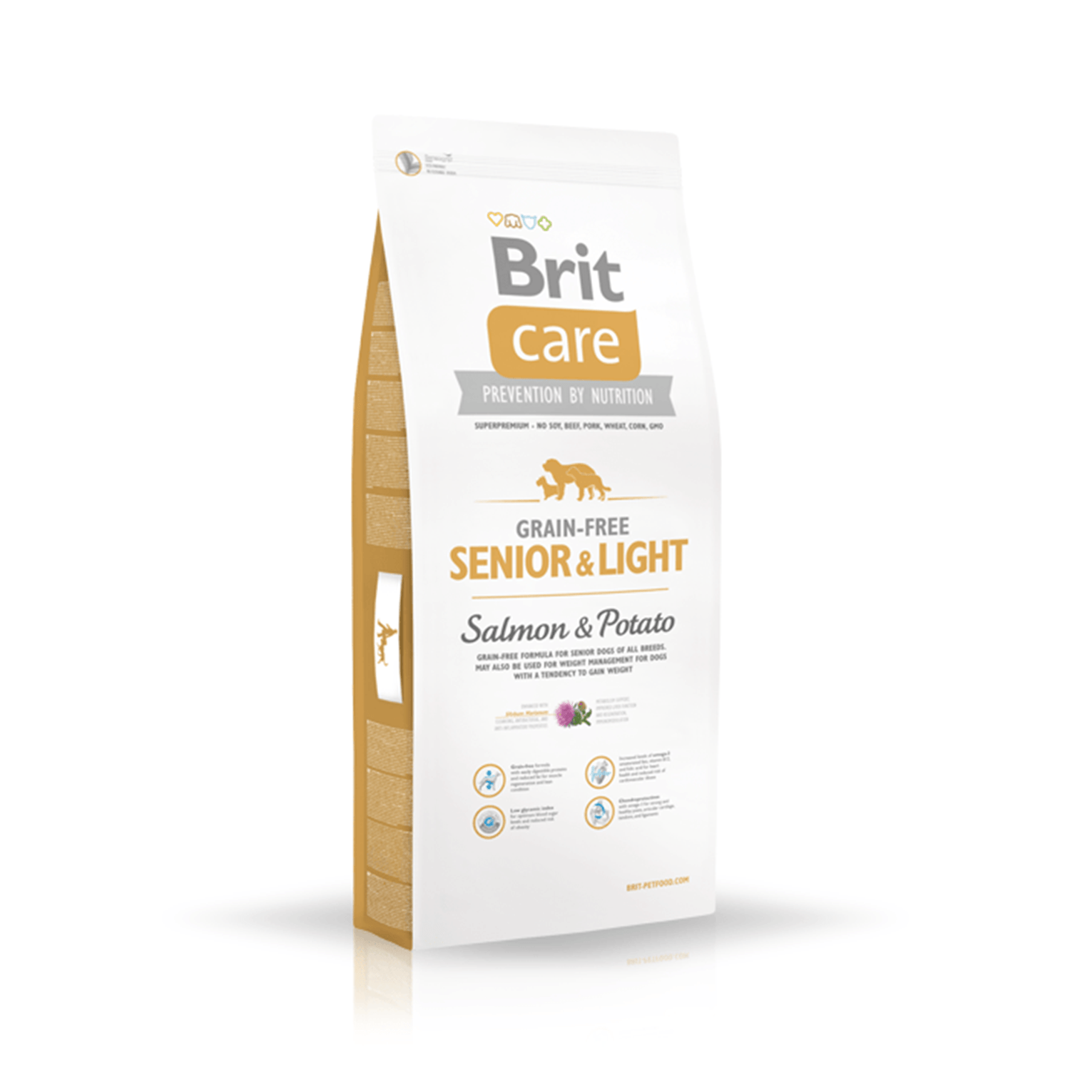 Brit Care Senior&Light Salmon&Potato - 30 dni