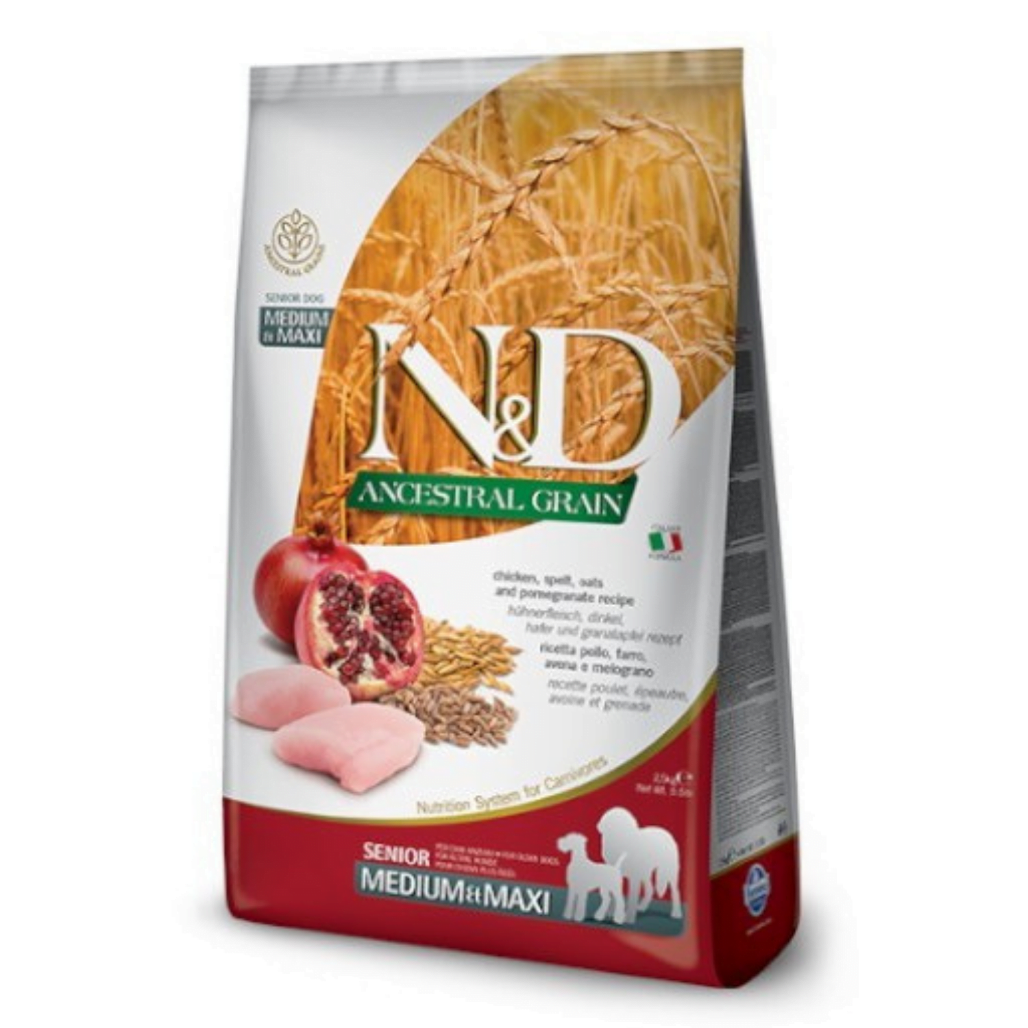 N&D Ancestral Grain senior Medium & Maxi