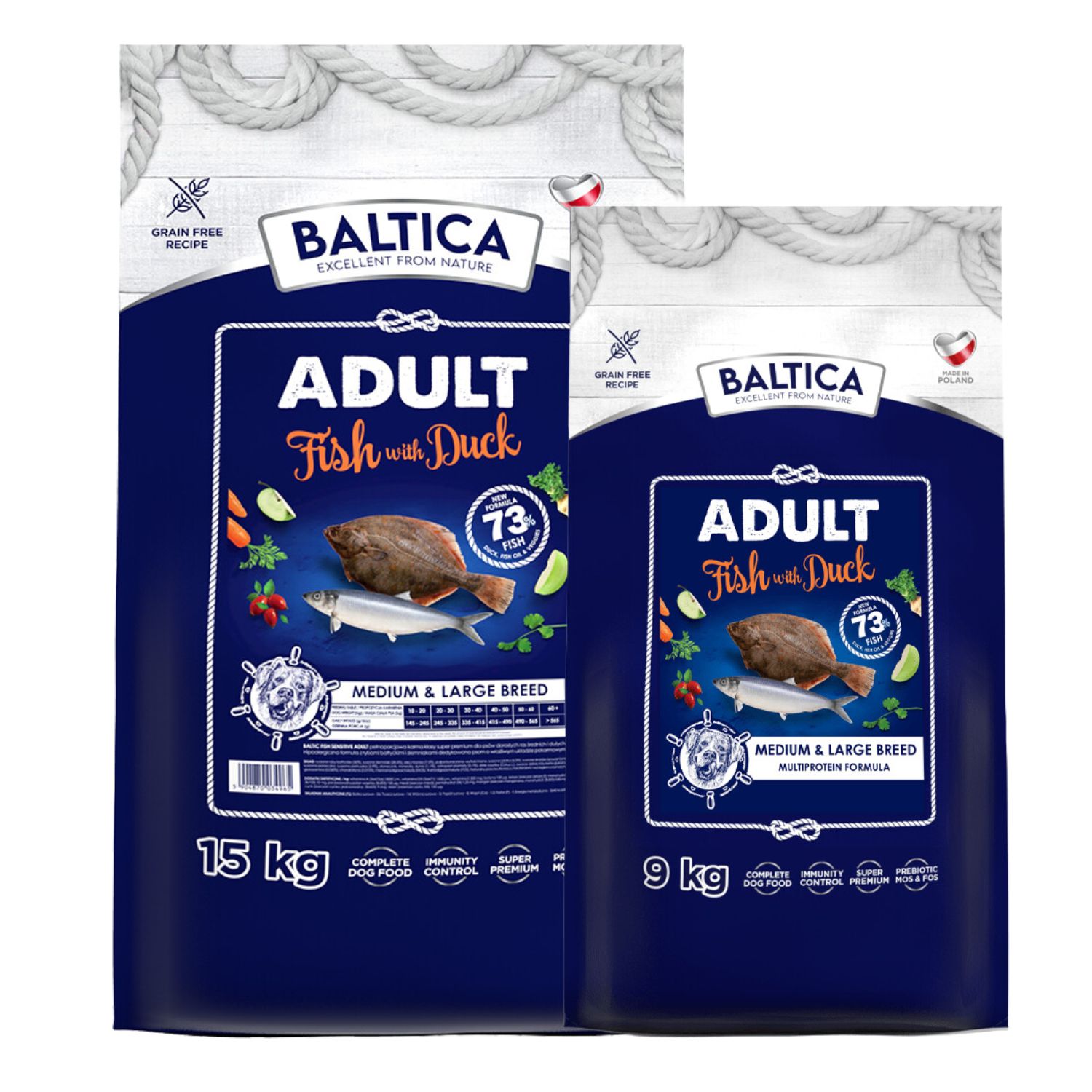 Baltica Adult Baltic Fish with Duck M/L
