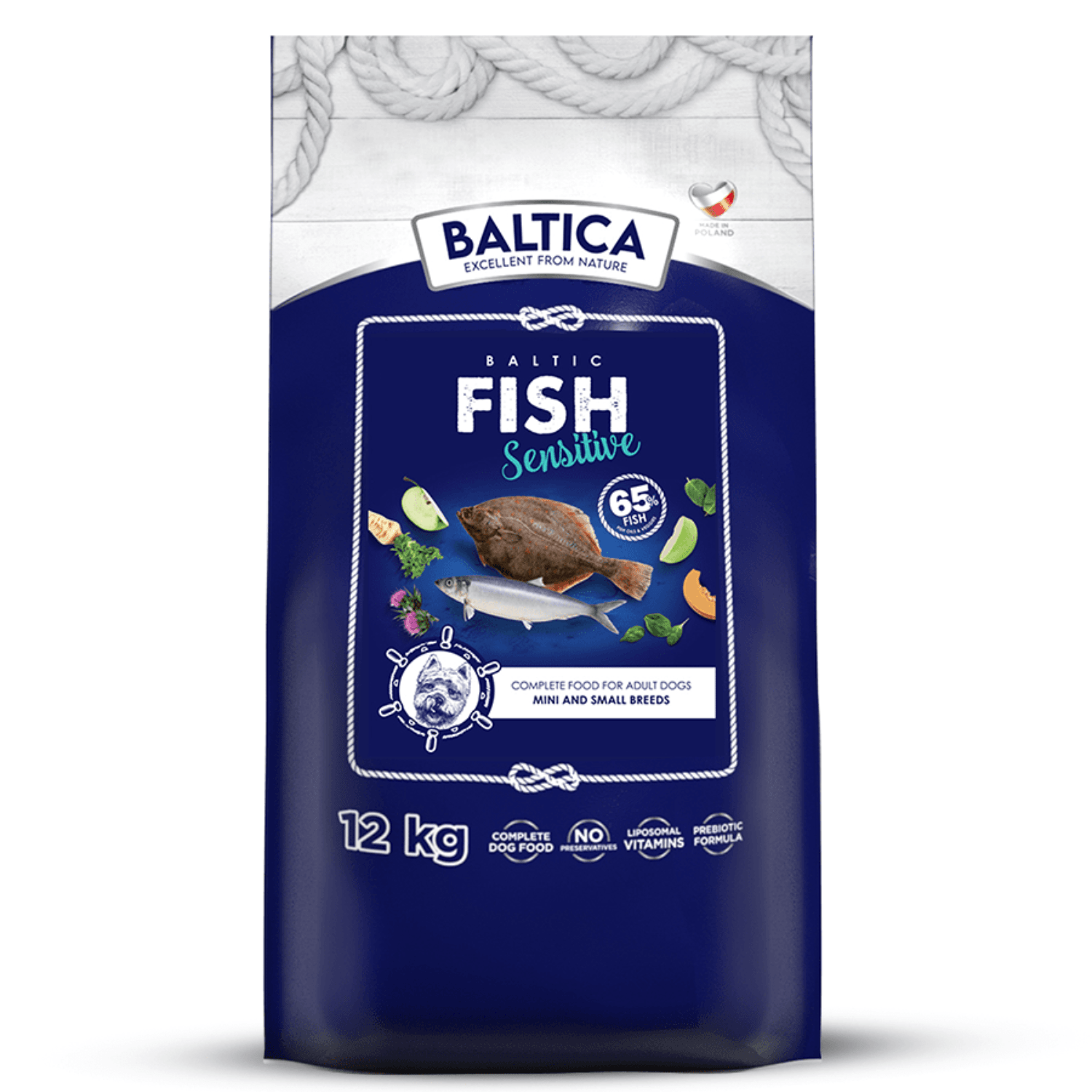 Baltica Baltic Fish Sensitive (małe rasy) - 30 dni