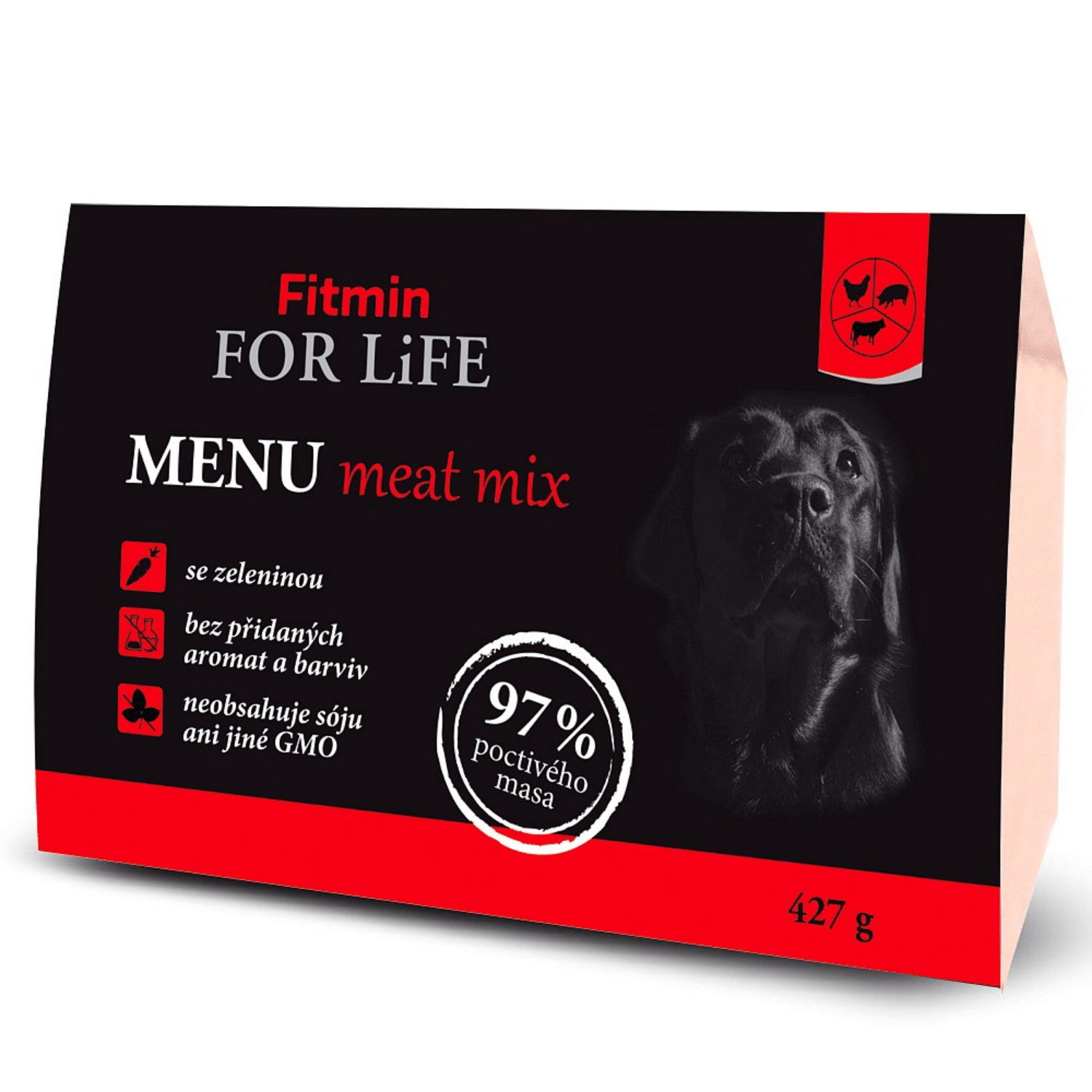 Fitmin FFL Dog Menu Meat Mix 427g