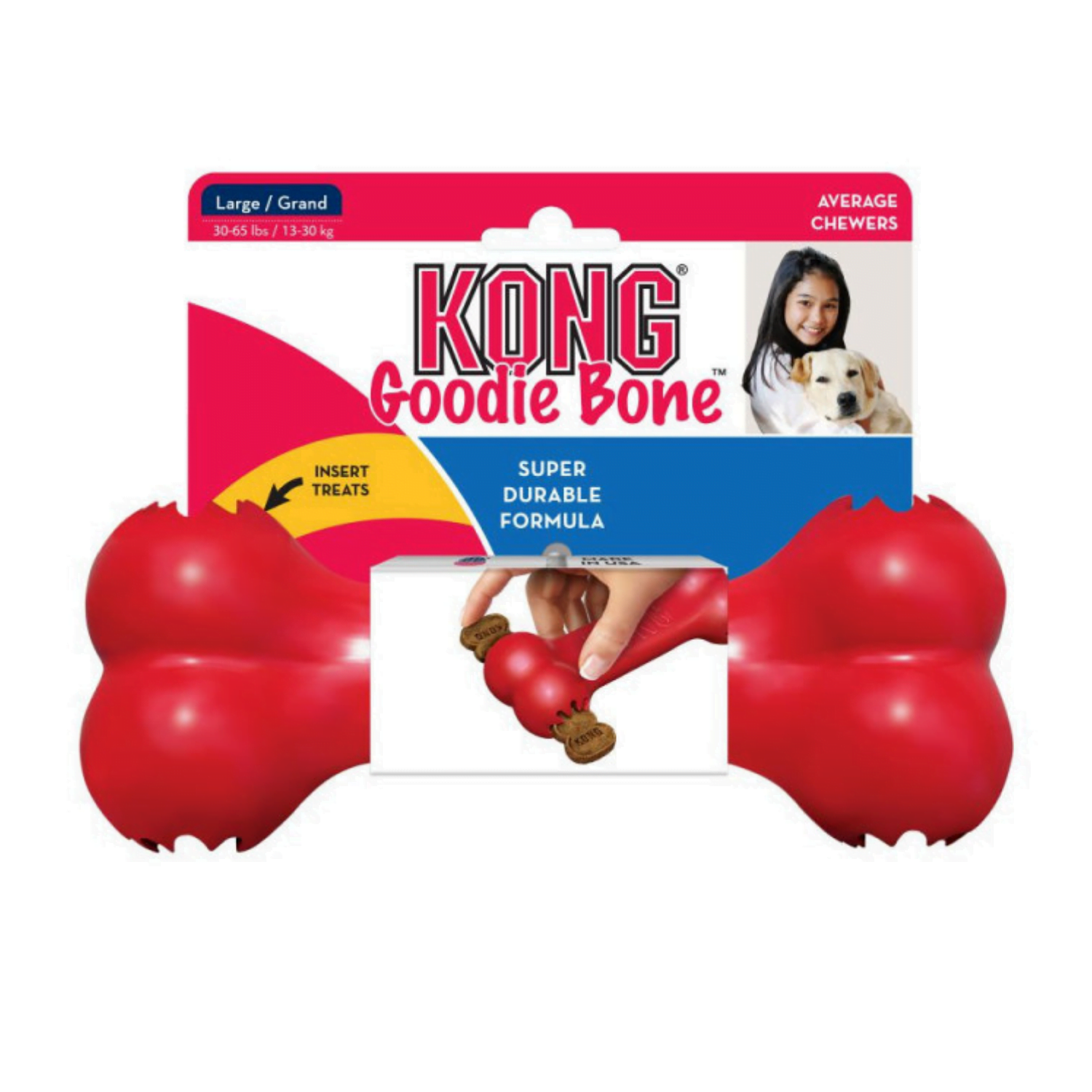 Zabawka dla psa KONG Goodie Bone L