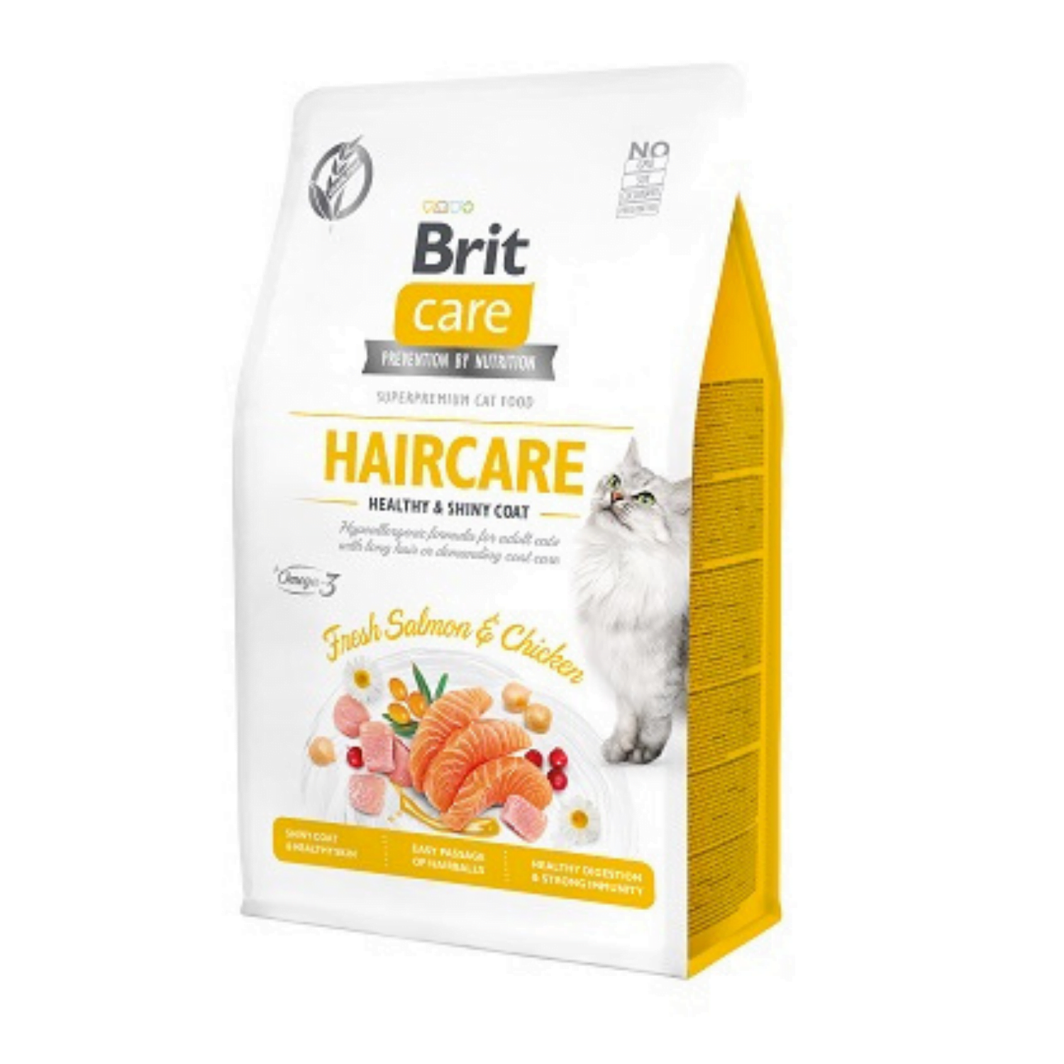 Brit Care Kot Grain Free Haircare Sucha karma 400g