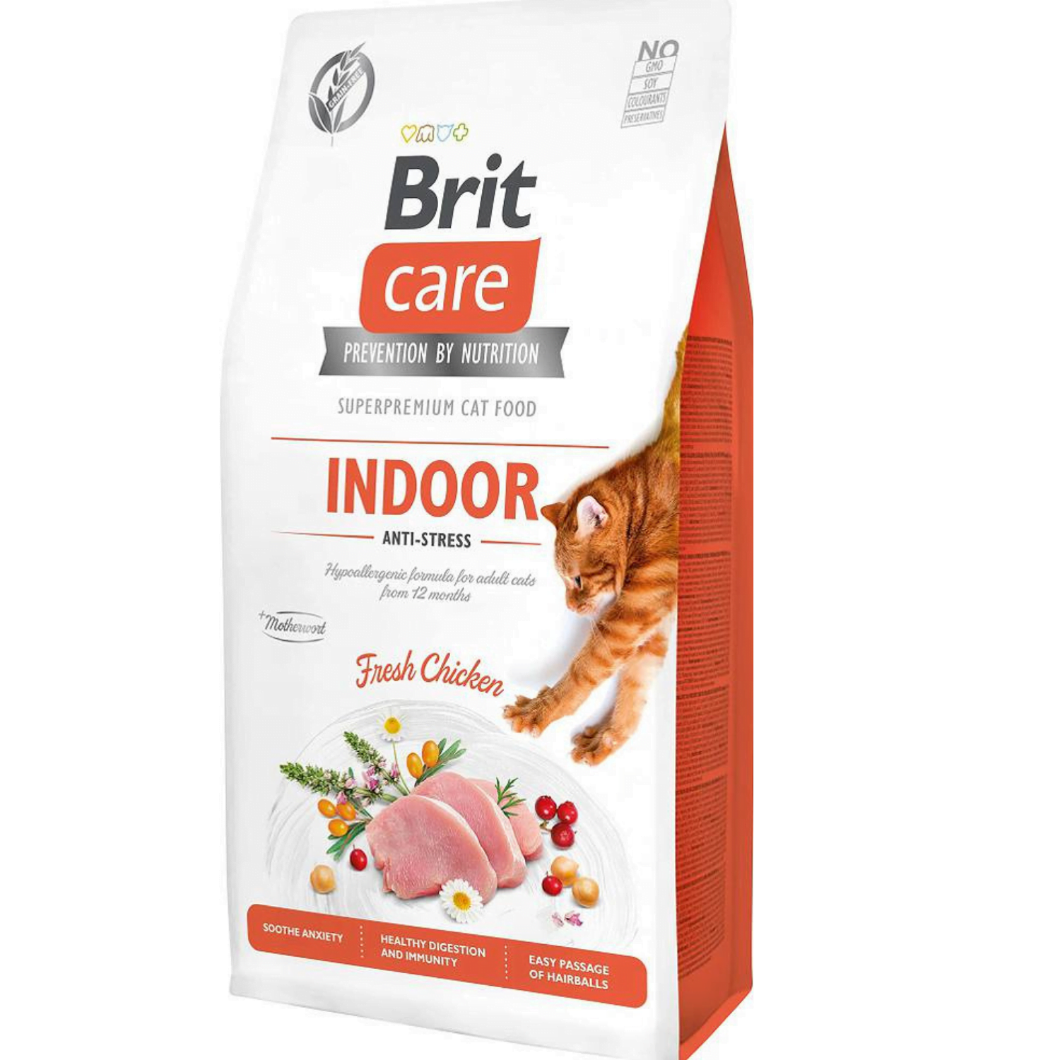 Brit Care Cat Grain-Free Indoor Sucha Karma dla kota 400g