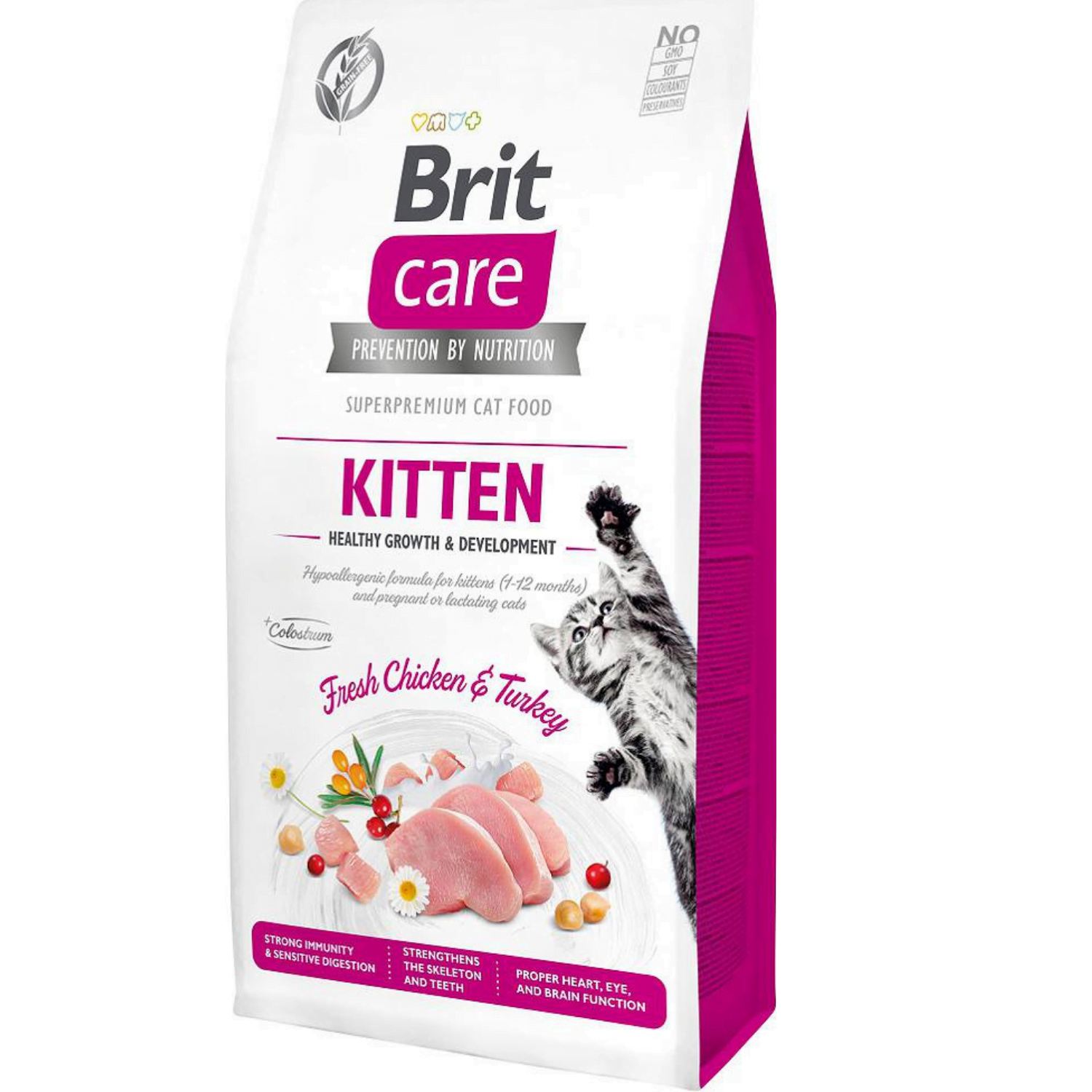 Brit Care Cat Grain-Free Kitten Sucha Karma dla kociąt 400g
