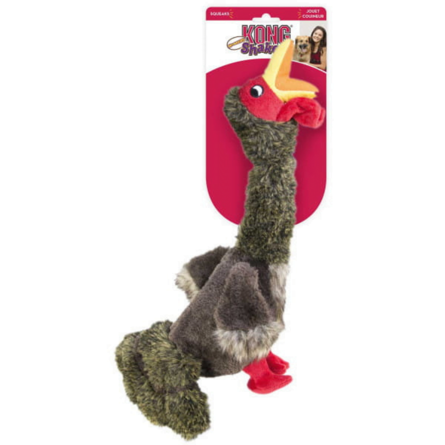 KONG Infused Bobble Mouse Cat Toy, Assorted