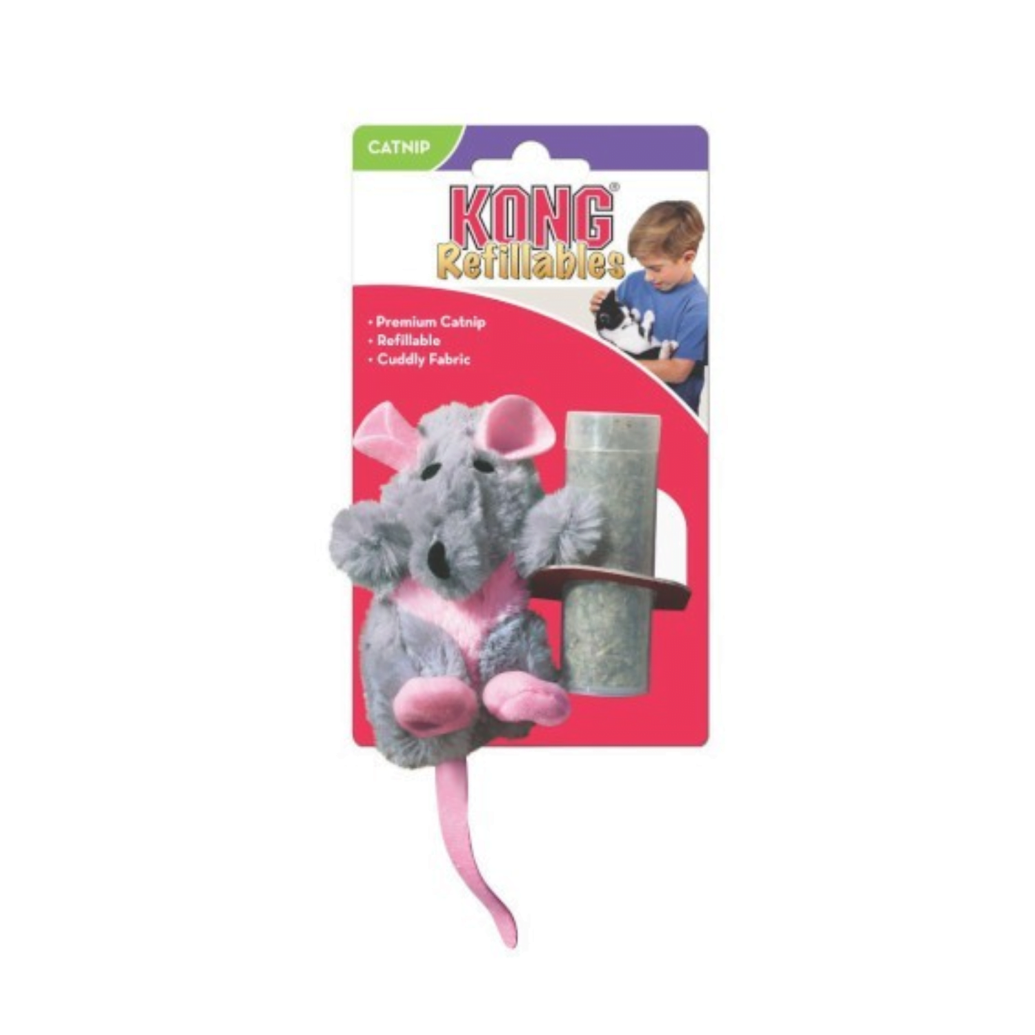 Kong Cat Toy Szczur Z Kocimiętką