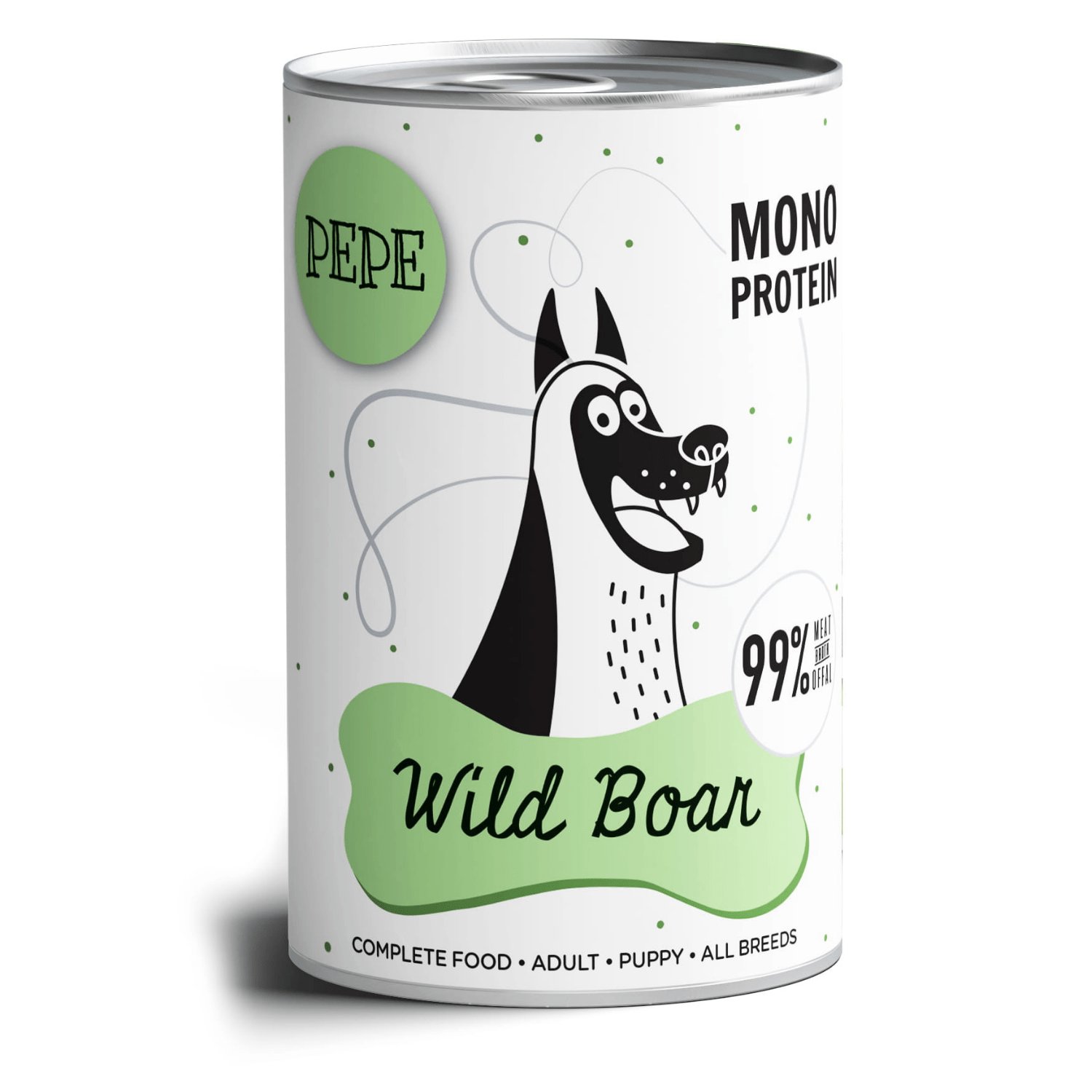 Paka Zwierzaka - Pepe - Wild Boar Protein (dziczyzna) 400g