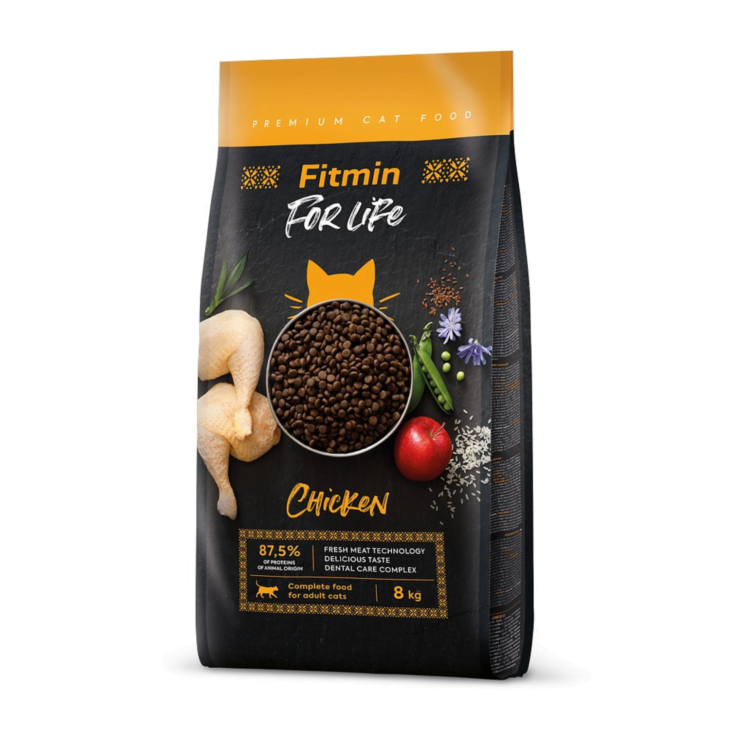 Fitmin cat For Life Adult Chicken - 8kg, 8595237032051