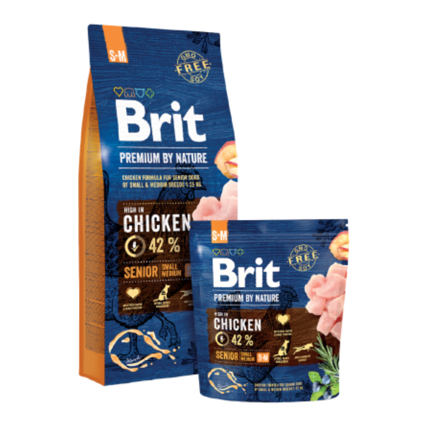 Brit Premium By Nature S+M Senior