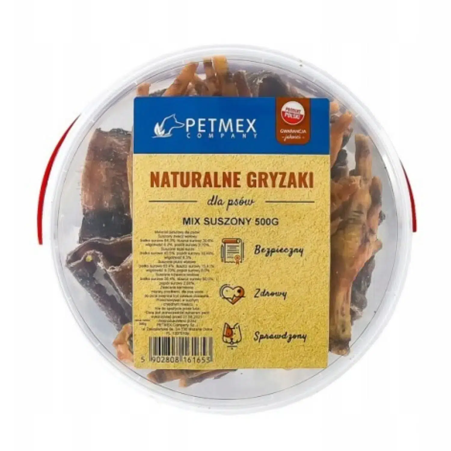 PETMEX Mix wołowo-drobiowy Gryzaki Naturalne