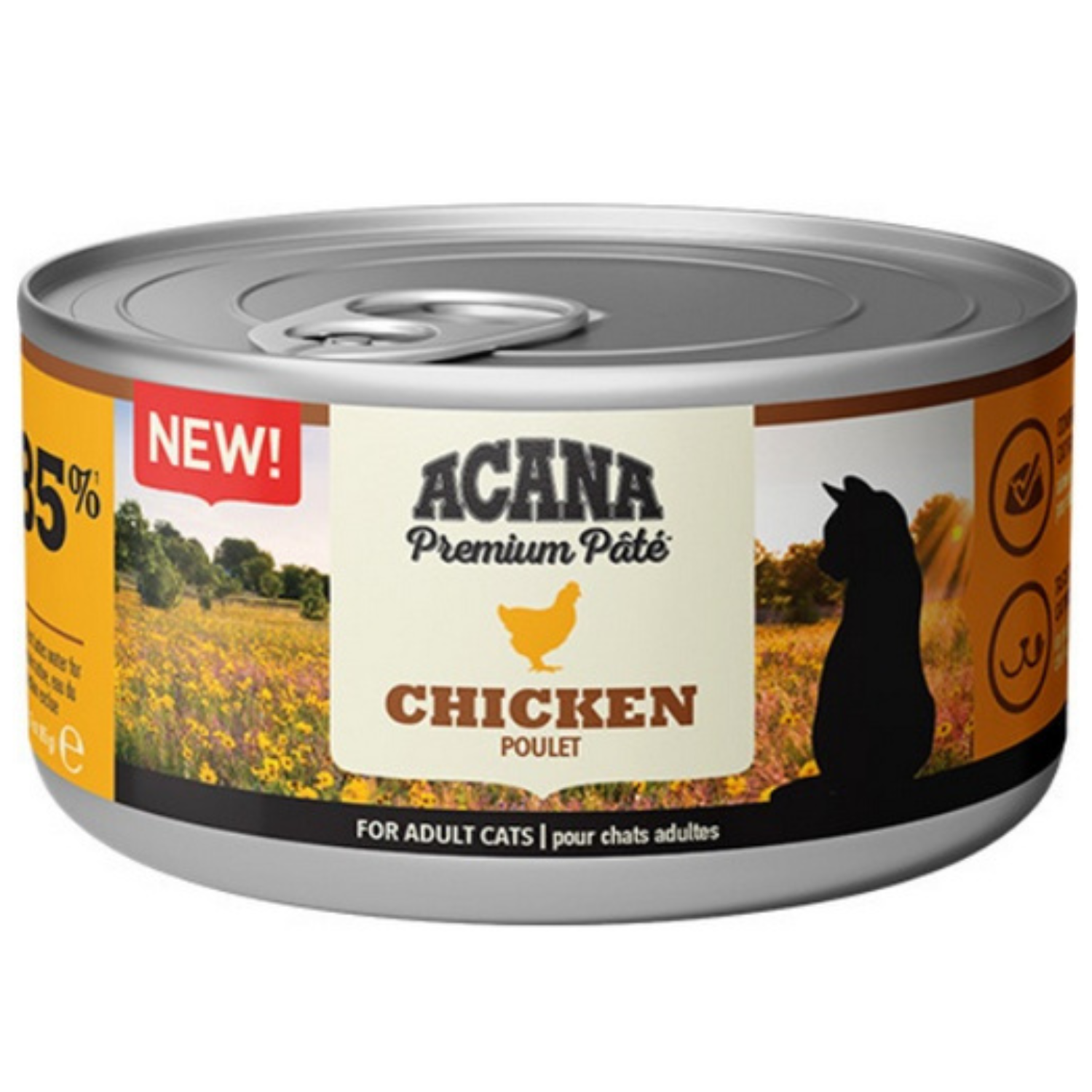 Acana Cat Premium Pate Chicken Puszka 85g - 0,085kg, 64992719760
