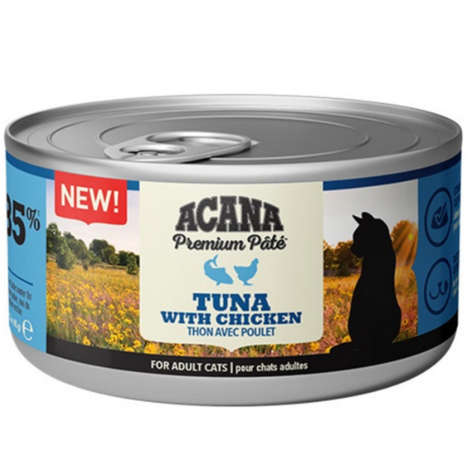 Acana Cat Premium Pate Tuna & Chicken Puszka 85g - 0,085kg, 64992719807